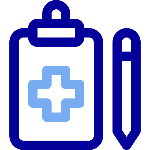 Clipboard, note, paper, document, hospital, result, medical icon - Free download