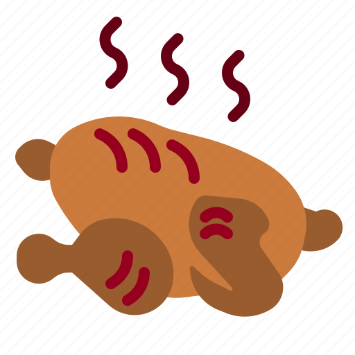 Hendl, roastchicken, meal, chicken, meat icon - Download on Iconfinder