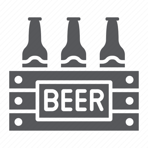 Alcohol, beer, bottles, case, drink, pack icon - Download on Iconfinder