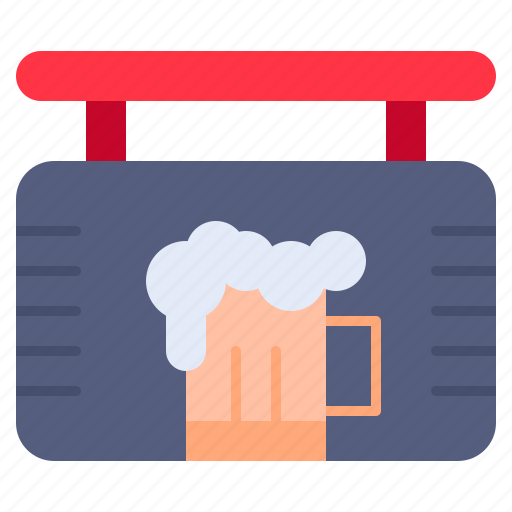 Beer, place, pub, sign icon - Download on Iconfinder