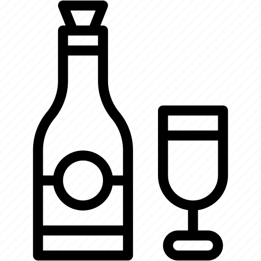 Beer, bottle, champagne, drink icon - Download on Iconfinder