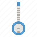 banjo, music, multimedia, folk, string