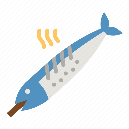 Fish, animal, meat, grill, food icon - Download on Iconfinder