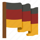 germany, flag, nation, world, country