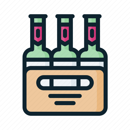 Beer, box, bottle, drink, package icon - Download on Iconfinder