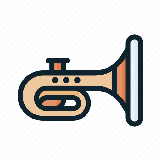 Music, musical, instrument, orchestra, tuba, wind icon - Download on Iconfinder