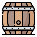 barrel, cask, pub, water, beer, alcohol, bar, food and restaurant