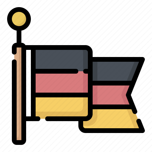 Germany, country, nation, flag, world icon - Download on Iconfinder