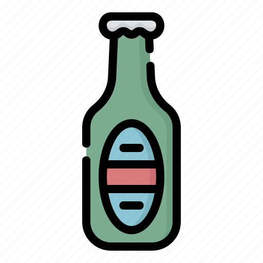 Beer, drink, alcohol, bottle, alcoholic, bar, food and restaurant icon - Download on Iconfinder