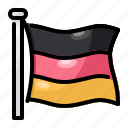 germany, oktoberfest, german flag, celebration, festival, bavaria, national flag, event, patriotic