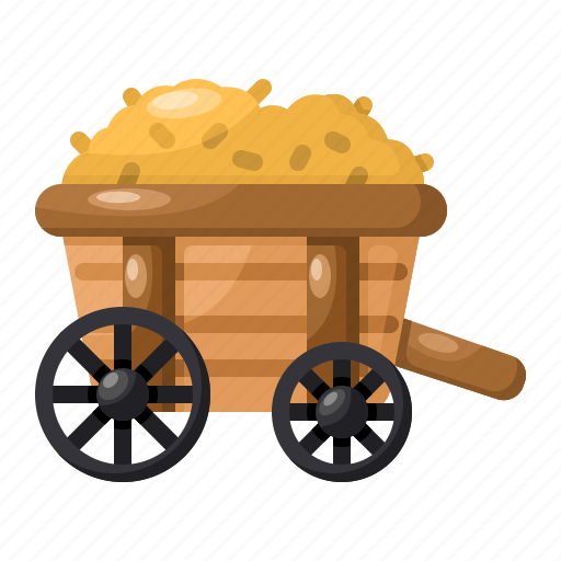 Carriage, transport, vehicle, horse drawn, classic, vintage, traditional icon - Download on Iconfinder