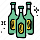 alcohol, beer, bottle, drink
