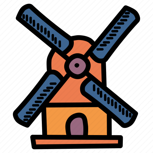 Energy, mill, power, windmill icon - Download on Iconfinder