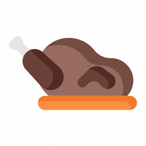Chicken, food, grilled, meat, roast, turkey icon - Download on Iconfinder