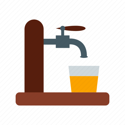 Alcohol, bar, barrel, beer, drink, pub, tap icon - Download on Iconfinder