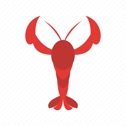 Claw, cooked, gourmet, lobster, red, seafood, shellfish icon - Download on Iconfinder