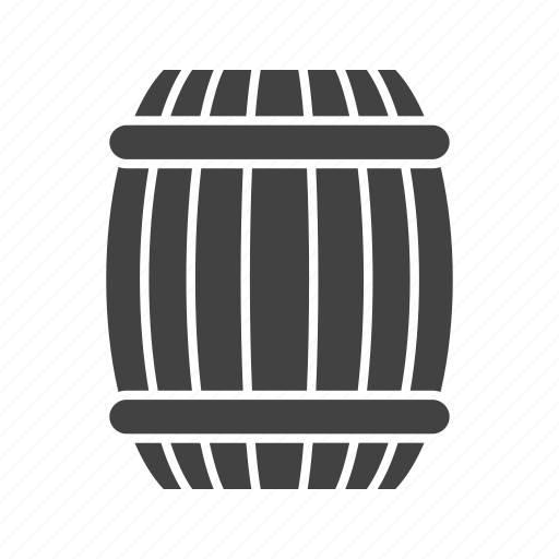 Barrel, brown, container, old, storage, water, wood icon - Download on Iconfinder