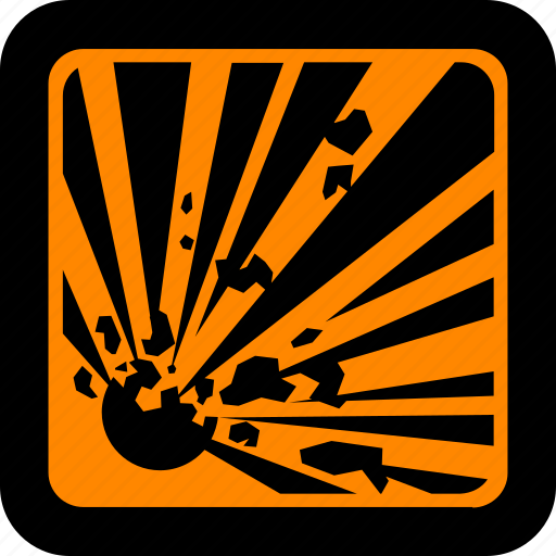 Danger, explosive, hazard, hazard symbol, safety icon - Download on Iconfinder