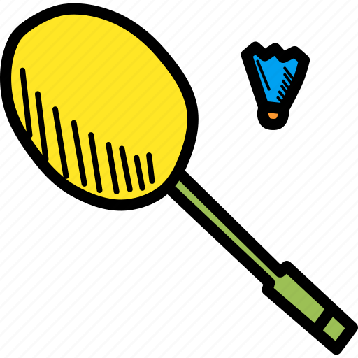 Badminton, games, olympics, play, racket, shuttlecock, sports icon - Download on Iconfinder