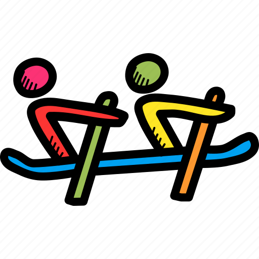 Games, oar, olympics, rowing, sports, water icon - Download on Iconfinder