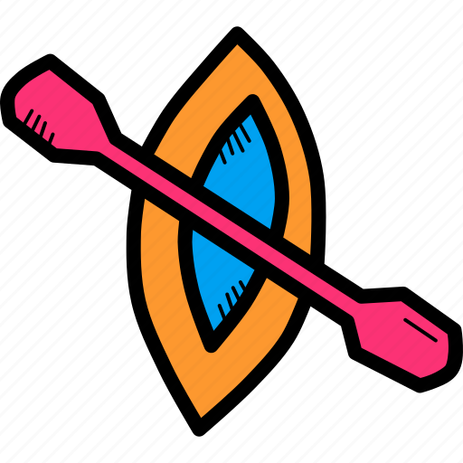Canoe, games, olympics, paddle, slalom, sports, water icon - Download on Iconfinder