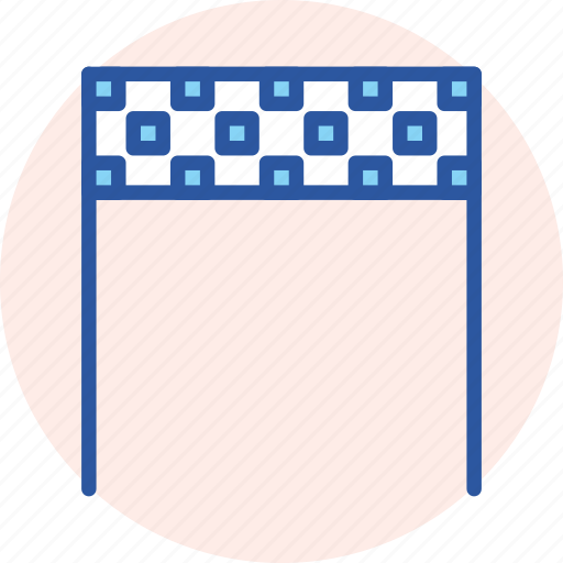 Banner, checkered, end, finish, line, race, target icon - Download on Iconfinder