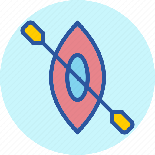 Canoe, games, olympics, paddle, slalom, sports, water icon - Download on Iconfinder