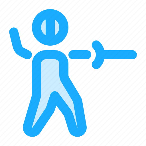 Olympics, sport, competition, fencing, swords, combat, fight icon - Download on Iconfinder