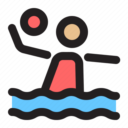 Olympics, sport, competition, ball, polo, water, waterpolo icon - Download on Iconfinder