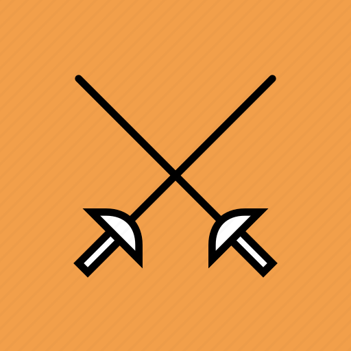 Combat, cross, fencing, games, olympics, sports, swords icon - Download on Iconfinder