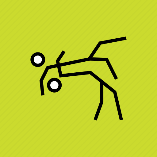 Fight, games, judo, olympics, sports, wrestling icon - Download on Iconfinder