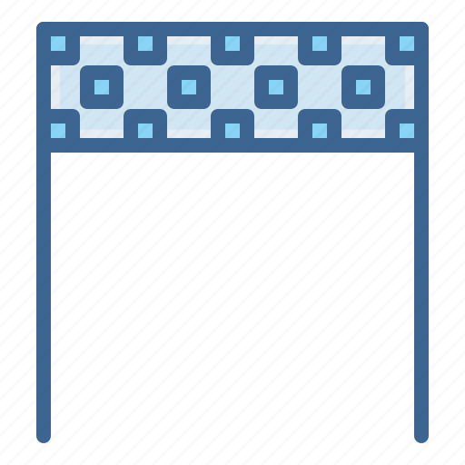 Banner, checkered, end, finish, line, race, target icon - Download on Iconfinder
