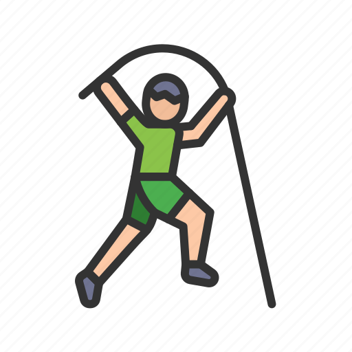 - pole vault, pole, sport, athlete, high-jump, olympic, vault icon - Download on Iconfinder