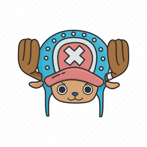 Anime, cartoons, chopper, fictional character, one piece, pirate, straw hat pirate icon - Download on Iconfinder