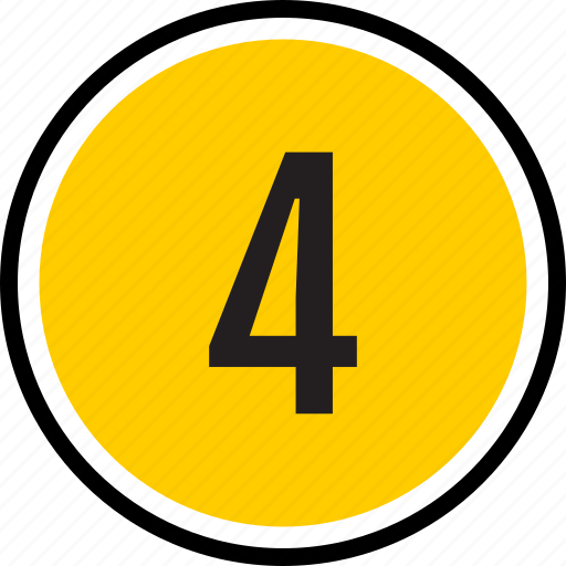 Four, number icon - Download on Iconfinder on Iconfinder