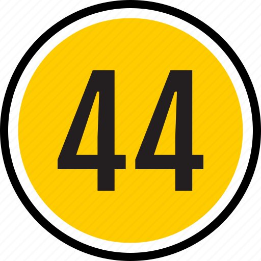 Number, 44 icon - Download on Iconfinder on Iconfinder