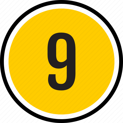 Nine, number icon - Download on Iconfinder on Iconfinder
