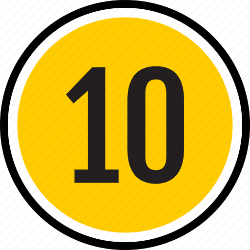 Number, ten icon - Download on Iconfinder on Iconfinder