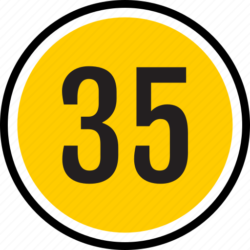 Number, 35 icon - Download on Iconfinder on Iconfinder