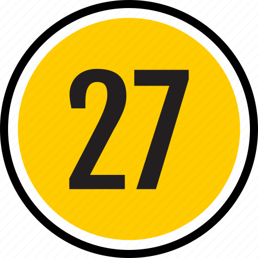 Number, 27 icon - Download on Iconfinder on Iconfinder