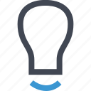 bulb, idea, light, online