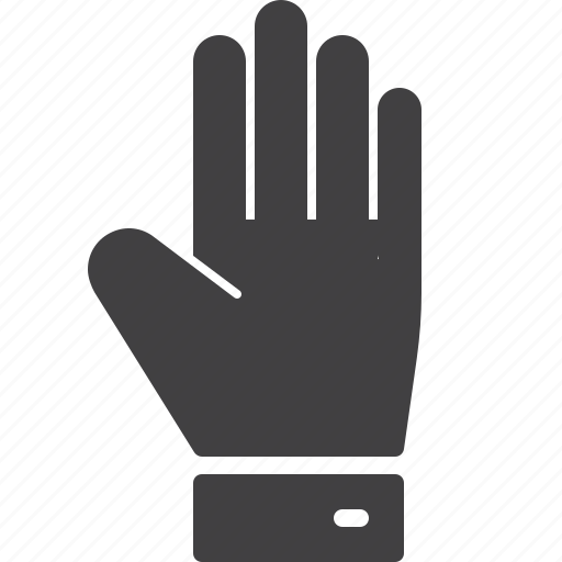 Gesture, hand, palm, stop icon - Download on Iconfinder