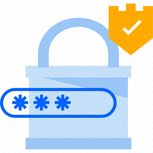 Security, protection, shield, password, verification, safety, padlock icon - Download on Iconfinder