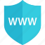 internet, online, shield, visit, web, www 