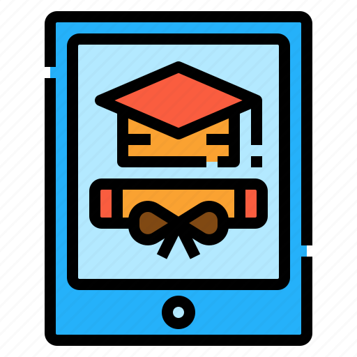 Degree, diploma, education, graduated, graduation, mortarboard icon - Download on Iconfinder