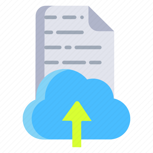 Cloud, file, upload icon - Download on Iconfinder