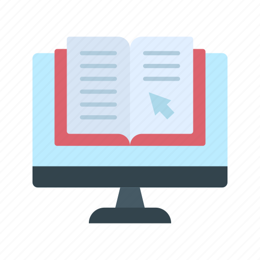 Book, reading online, education, study icon - Download on Iconfinder