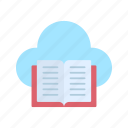cloud library, reading, book, education