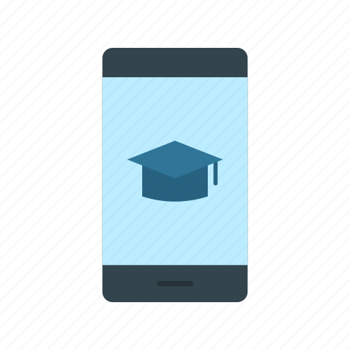 Mobile learning, elearning, mobile education, online learning icon - Download on Iconfinder