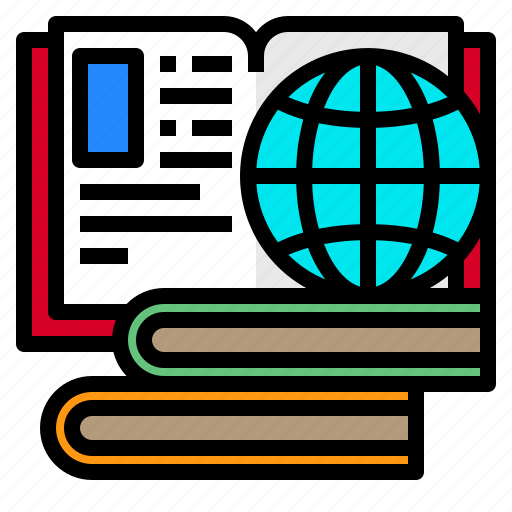 Book, education, elearning, globe, laptop, online icon - Download on Iconfinder